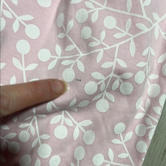 Kushies Pink Floral Kids Pajamas 0-3M - Picture 2 of 3